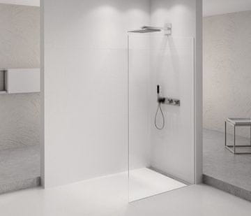 POLYSAN ARCHITEX CHROM tuš pregrada 662mm, prozirno staklo