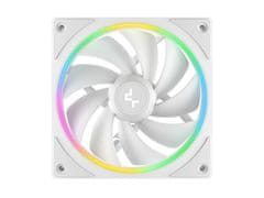 DEEPCOOL FL12 SE 3-u-1 ventilator za kućište, PWM 120 mm, pakiranje od 3, ARGB, bijela (R-FL12SE-WHAPN3-G)