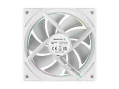 DEEPCOOL FL12 SE 3-u-1 ventilator za kućište, PWM 120 mm, pakiranje od 3, ARGB, bijela (R-FL12SE-WHAPN3-G)