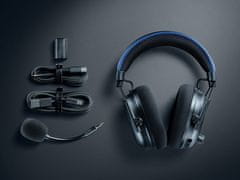 Razer Bežične slušalice BlackShark V3 Pro, za PlayStation, aktivno poništavanje buke (ANC), crne (RZ04-05400500-R3G1)