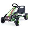 Northix Dječji gokart na pedale s podesivim sjedalom 98 cm