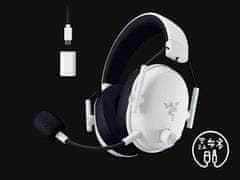 Razer Bežične slušalice BlackShark V3, HyperSpeed, bijele (RZ04-05410400-R3M1)