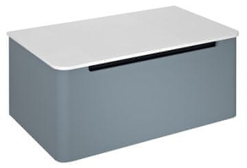 SAPHO KERALA Zidna Vješalica 80x35x47,5cm, 1 Ladica, Siena Boja