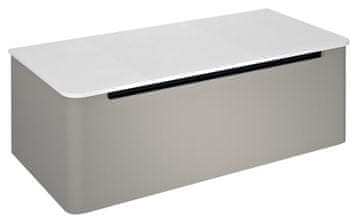 SAPHO KERALA Zidna Kupaonska Komoda s Ladicom 100x35x47.5cm - Smeđa