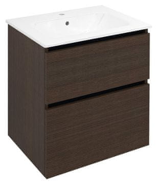 SAPHO Rustikalni borovica kupaonska ormarić 59,2x64x46cm