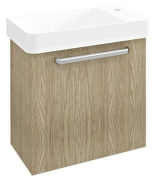 SAPHO LATUS VIII Zidna Umivaonička Ormarić 51x50x28cm, Dekor Jilm Bardini