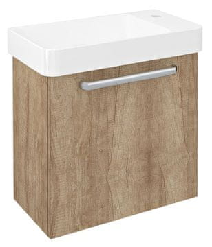 SAPHO SAPHO LATUS VIII zidna ormarić 51x50x28cm, hrast alabama