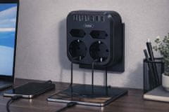 Andowl 4 x 220V + 6 x USB razdjelnik MAX - 3500W