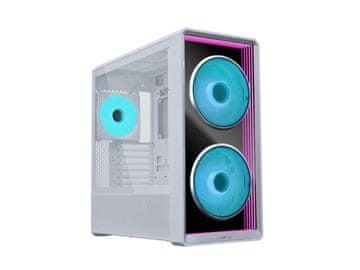 Lian Li LANCOOL 217 INF kućište za računalo, Midi-Tower, kaljeno staklo, bijelo (LAN217INFW)