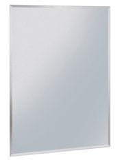 AQUALINE AQUALINE FACET MIRROR 30x40 cm, Pravokutno zrcalo bez bakra, Otpornost na koroziju