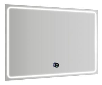 SAPHO GEMINI ogledalo s LED svjetlom 100x70cm, pametne funkcije