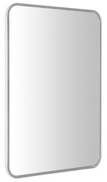 SAPHO Zrcalo s LED osvjetljenjem 60x80cm FLOAT, bijeli okvir