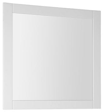 AQUALINE FAVOLO Ogledalo s Okvirom 80x80cm, Mat Bijela