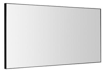 SAPHO AROWANA Aluminijsko Ogledalo, Crni Mat, 120x60 cm, Protukorozijska Zaštita