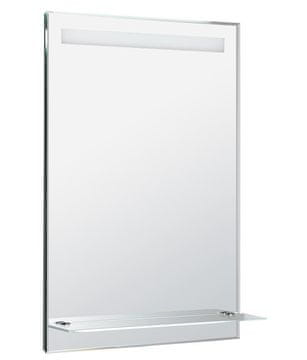 AQUALINE Ogledalo s LED Rasvjetom i Policom 60x80cm, Kolebni Prekidač