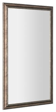 SAPHO Zrcalo AMBIENTE ROMINA u drvenom okviru s brončanom patinom 58x98 cm