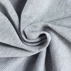 Nikcorp Ženski bodi dugih rukava s V-izrezom, rebrasti, elastični, sivo-vinski crvena boja, s kopčanjem u preponama, veličina XL