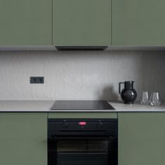 Nikcorp Samoljepljiva folija za namještaj zelena mat PVC tapeta, vodootporna dekorativna folija za ormare i zidove, 60x300 cm