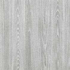 Nikcorp Samoljepljiva folija za namještaj, zidove i radne ploče, uzorak sivo drvo, tekstura godova, PVC, 44x300 cm, debljina 0,24 mm