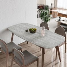 Nikcorp Samoljepljiva folija za namještaj, zidove i radne ploče, uzorak sivo drvo, tekstura godova, PVC, 44x300 cm, debljina 0,24 mm