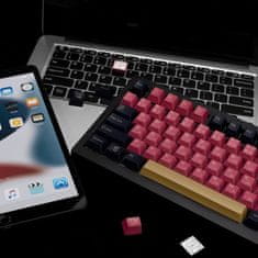 Nikcorp Kapice za tipke Keycaps Samurai set od 129 elemenata, PBT materijal, Cherry profile, sublimacijski tisak, japanski motiv