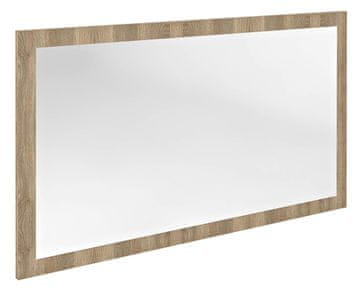 SAPHO Ogledalo NIROX u okviru 120x70cm, hrast Texas