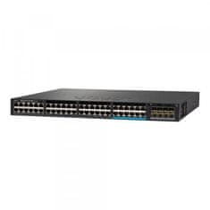 Nikcorp Mrežni preklopnik Catalyst WS-C3650-12X48FD-L, 48x RJ45 1G, 2x SFP+ 10G Uplink, PoE+ 660W, LAN Base, Layer 2, Stacking