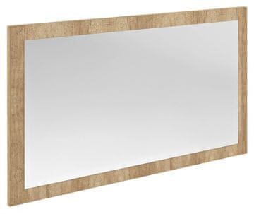 SAPHO Ogledalo u Drvenom okviru 100x60cm - Dub Alabama, Serija NIROX