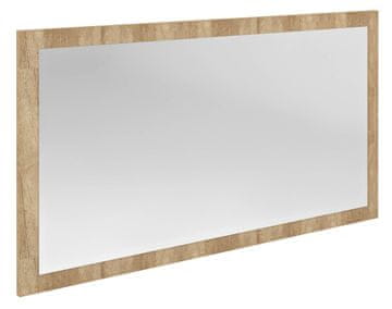 SAPHO NIROX Pravokutno Ogledalo s Okvirom 120x70cm, Hrast Alabama