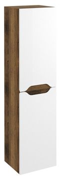 SAPHO Visoka ormarić WAVE 35x140x30cm, lijevi/desni, bijela/dub collingwood
