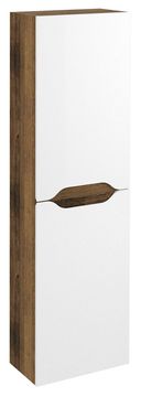 SAPHO Visoka ormarić WAVE 40x140x20cm, lijevo/desno, bijela/dub Colingwood