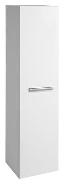 AQUALINE VEGA Visoka Zidna Kupaonska Ormarić 35x150x31cm Bijela, Univerzalna Vrata