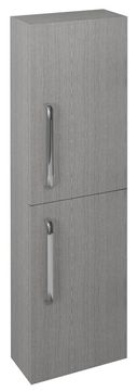 SAPHO Visoka zidna ormarića THEIA 40x140x20 cm, univerzalna strana, srebrni hrast