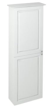 SAPHO VIOLETA Visoka Zidna Ormarić 40x140x20cm Lijeva, Bijela Polusjajna