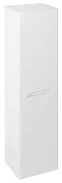 SAPHO Visoka Zidna Ormarica MEDIENA 35x140cm, Mat Bijela, Univerzalna Vrata