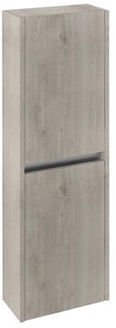 SAPHO NIRONA Visoka Zidna Ormarić 40x140x20cm, 2 Vrata, Lijevo/Desno, Hrast Mocca