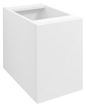 SAPHO Visoka ormarić s vratima WAVE 30x45x47,8 cm, bijeli sjaj, desni/lijevi otvaranje