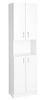 AQUALINE AQUALINE SIMPLEX ECO Visoka Kupaonska Ormarica 50x180x30cm MDF/Bijela