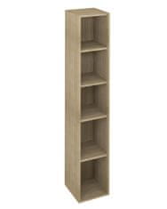 SAPHO ESPACE Otvorena Police 30x172x32 cm, Dekor Jasen Bardini