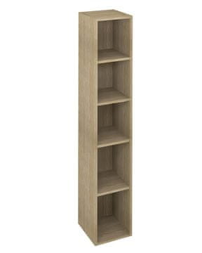 SAPHO ESPACE Otvorena Police 30x172x32 cm, Dekor Jasen Bardini