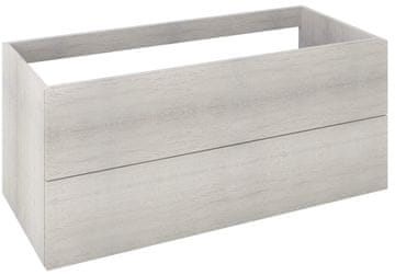 SAPHO TREOS viseći ormarić s ladicama, 110x53x50,5 cm, Polar hrast