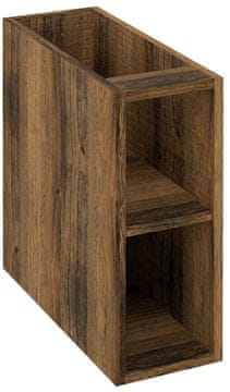 SAPHO TREOS Zidna OTVORENA Komoda 20x53x50,5 cm, Hrast Collingwood