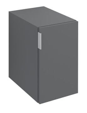 SAPHO CIRASA Zidni ormarić s univerzalnim otvaranjem, 30x52x46cm, crni MDF/laminat