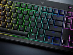 Razer Mehanička tipkovnica BlackWidow V4, niskoprofilna, žuti prekidači, RGB (RZ03-05271500-R3M1)