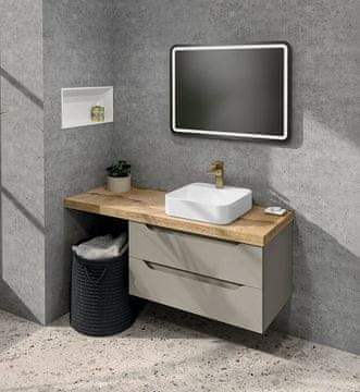 SAPHO Komplet za Kupaonicu WAVE 80, agila/hrast rover