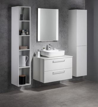 SAPHO CIRASA Kupaonski Set 81, Bijeli Sjaj