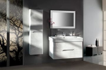 SAPHO Kupaonski Set MEDIENA 100, Mat Bijeli MDF Visilica sa Tihim Zatvaranjem