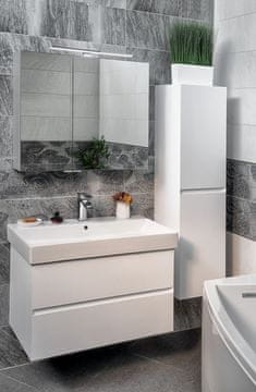 SAPHO Kupaonski set FILENA 85, bijela, MDF/dijani, 85 cm