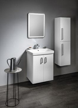 SAPHO Komplet Kupaonica THEIA 60, bijela MDF/laminat, zidna montaža, klasični umivaonik