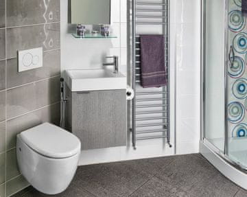 SAPHO Komplet za Kupaonicu LATUS IV 50, Srebrni Hrast